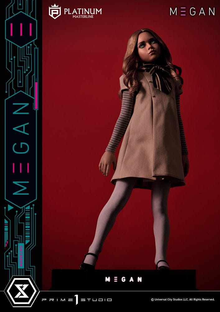 M3gan Platimum Masterline Series Statue 1/3 M3Gan 50 cm