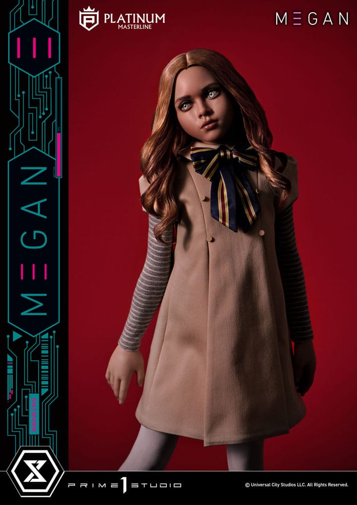 M3gan Platimum Masterline Series Statue 1/3 M3Gan Bonus Version 50 cm