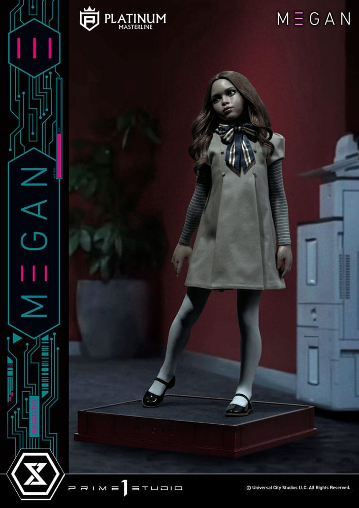 M3gan Platimum Masterline Series Statue 1/3 M3Gan Bonus Version 50 cm