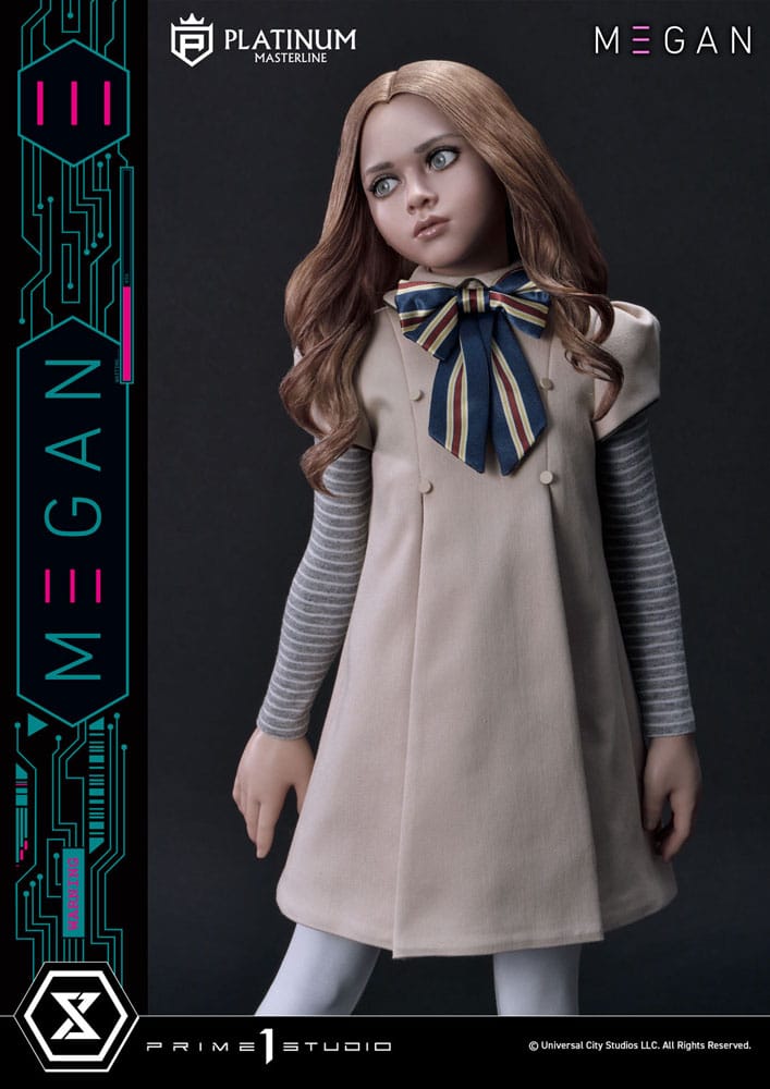 M3gan Platimum Masterline Series Statue 1/3 M3Gan Bonus Version 50 cm