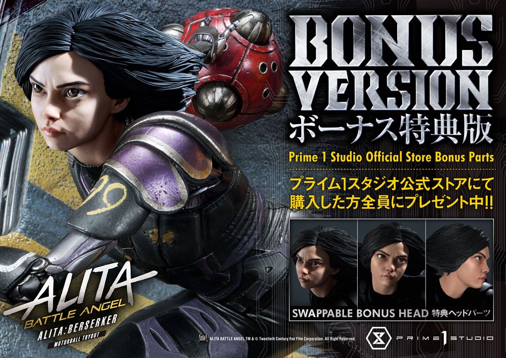 Alita: Battle Angel Statue 1/4 Alita Berserker Motorball Tryout Bonus Version 64 cm