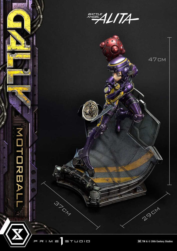 Alita: Battle Angel Ultimate Premium Masterline Series Statue 1/4 Gally Motorball Bonus Version 47 cm