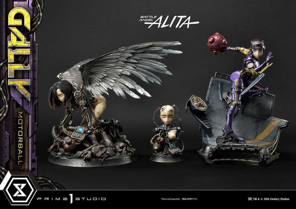 Alita: Battle Angel Ultimate Premium Masterline Series Statue 1/4 Gally Motorball Bonus Version 47 cm