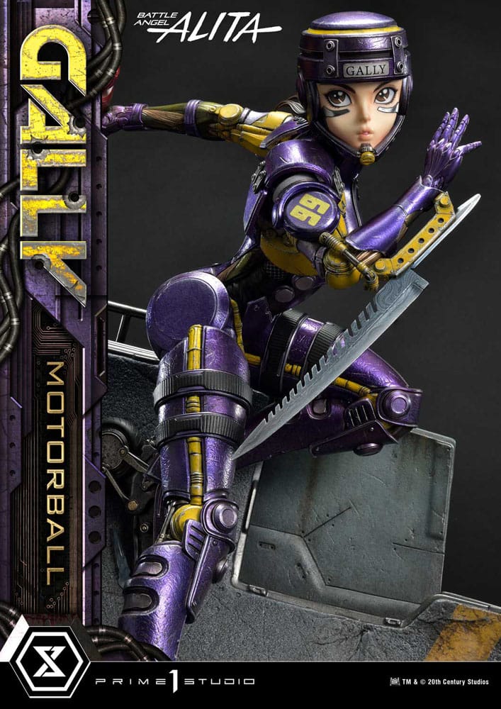 Alita: Battle Angel Ultimate Premium Masterline Series Statue 1/4 Gally Motorball Bonus Version 47 cm