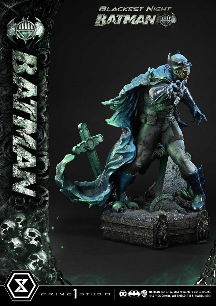 Batman Premium Masterline Series Statue Batman Blackest Night Version 45 cm