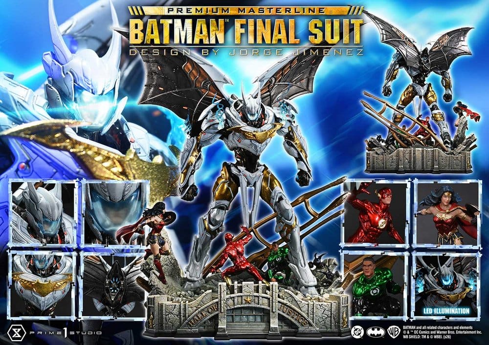 Justice League (Comics) Premium Masterline Statue Batman Final Suit (Design by Jorge Jimenez) 67 cm