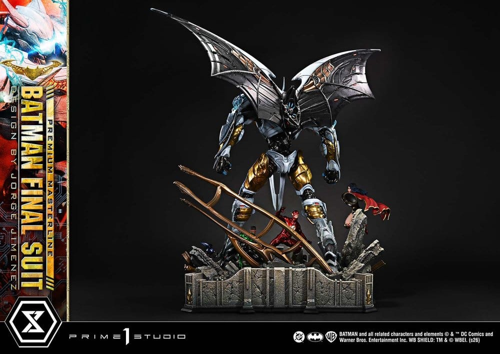 Justice League (Comics) Premium Masterline Statue Batman Final Suit (Design by Jorge Jimenez) 67 cm