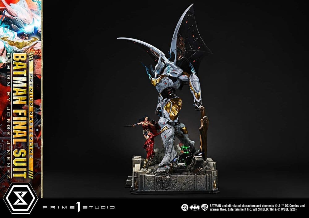 Justice League (Comics) Premium Masterline Statue Batman Final Suit (Design by Jorge Jimenez) 67 cm