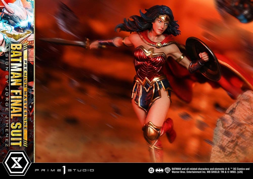 Justice League (Comics) Premium Masterline Statue Batman Final Suit (Design by Jorge Jimenez) Bonus Version 67 cm