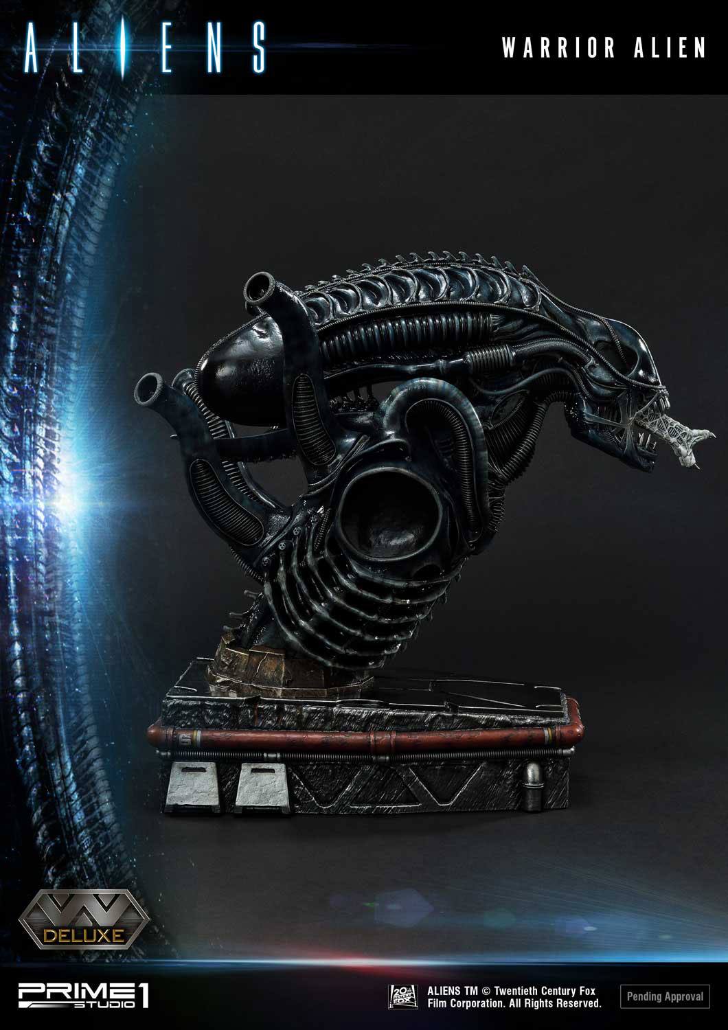 Aliens Premium Masterline Series Statue Warrior Alien Deluxe Bonus Version 67 cm