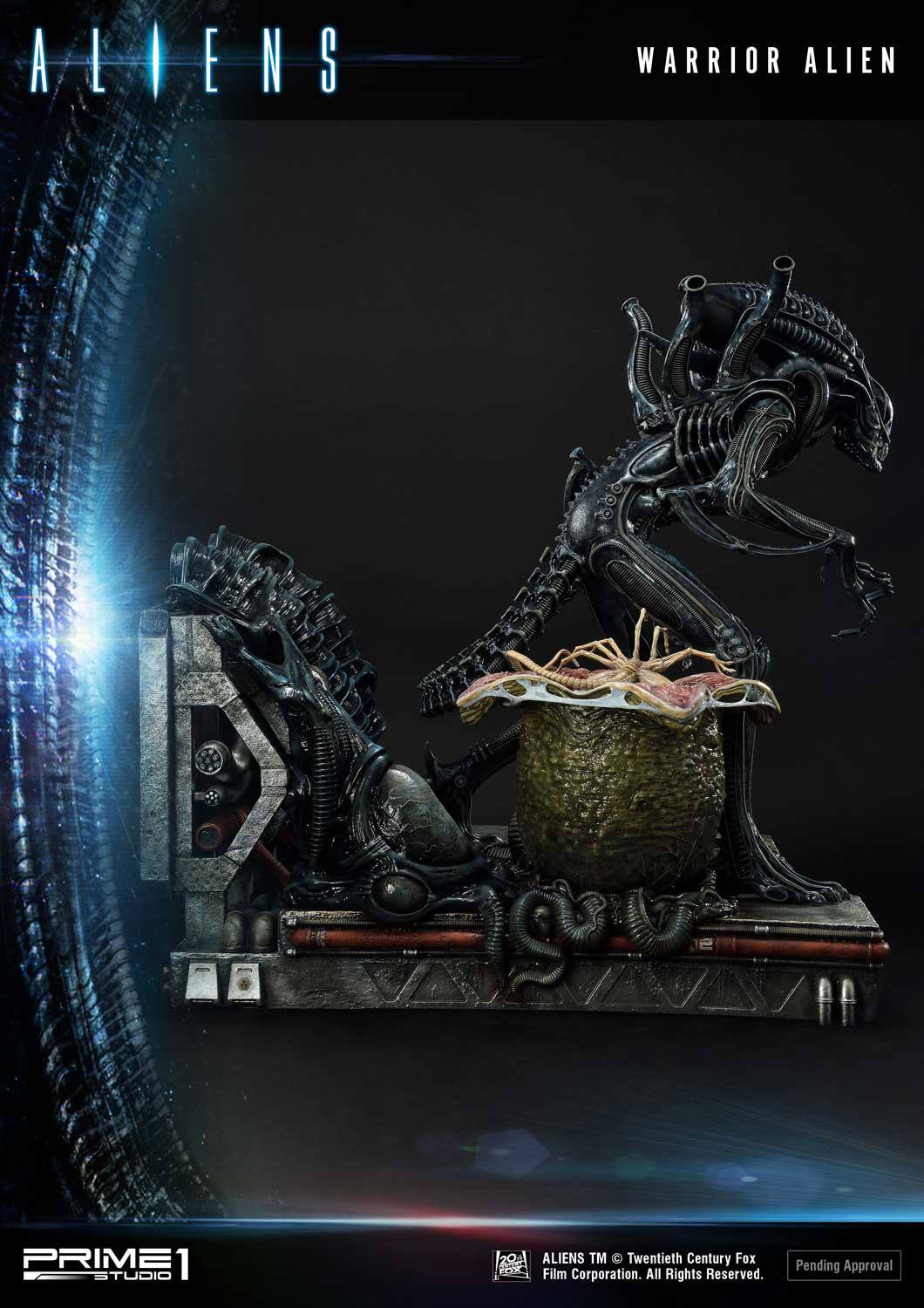 Aliens Premium Masterline Series Statue Warrior Alien Deluxe Bonus Version 67 cm