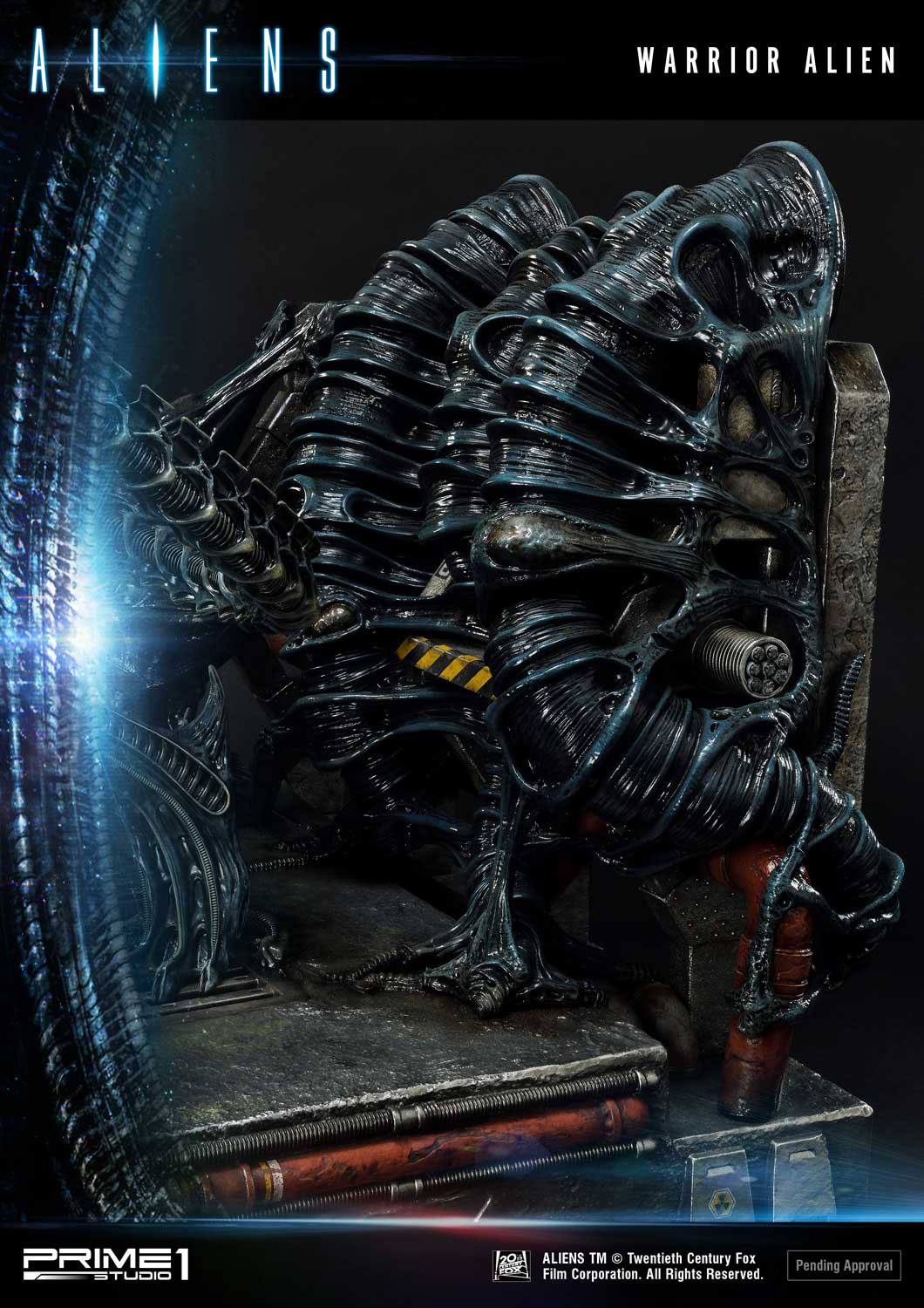 Aliens Premium Masterline Series Statue Warrior Alien Deluxe Bonus Version 67 cm