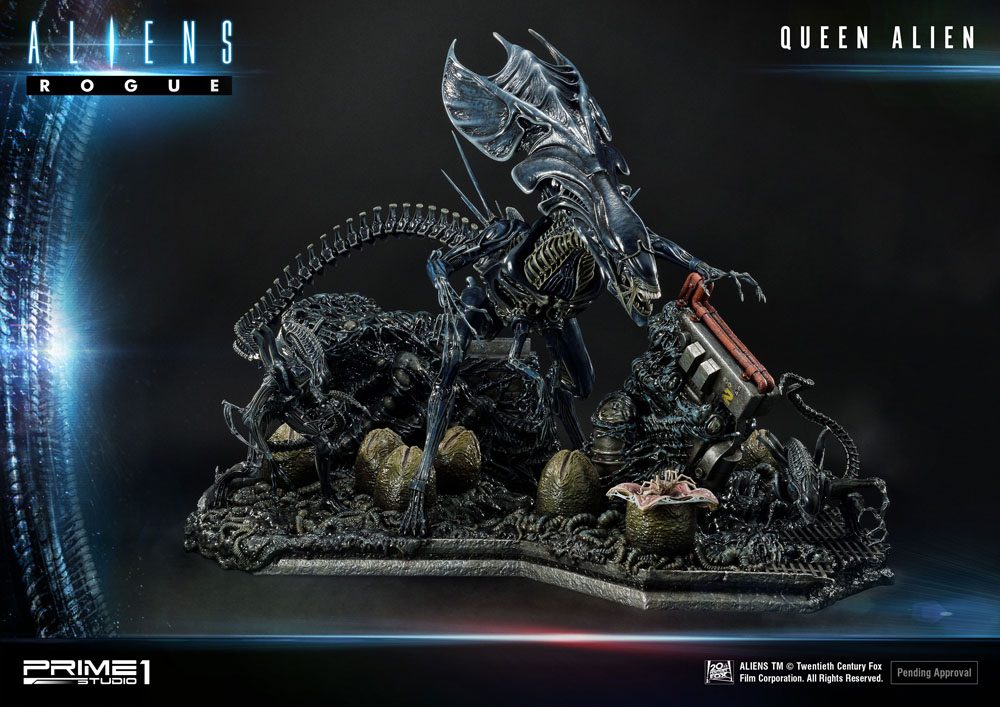 Aliens Premium Masterline Series Statue Queen Alien Battle Diorama 71 cm