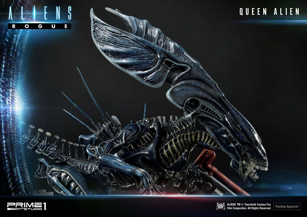 Aliens Premium Masterline Series Statue Queen Alien Battle Diorama 71 cm