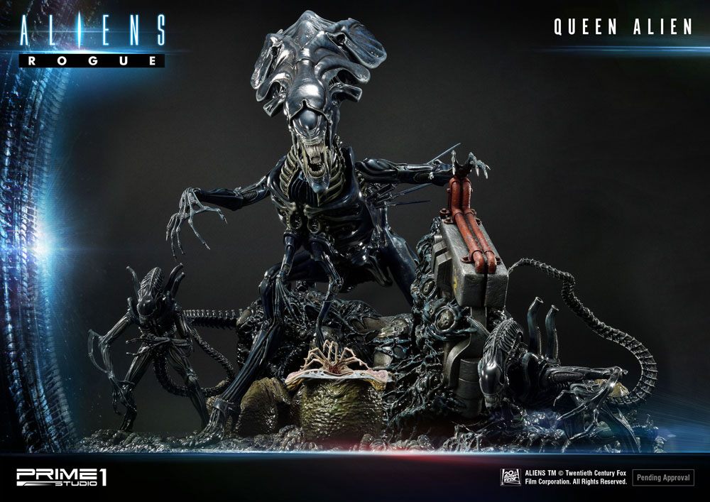 Aliens Premium Masterline Series Statue Queen Alien Battle Diorama 71 cm