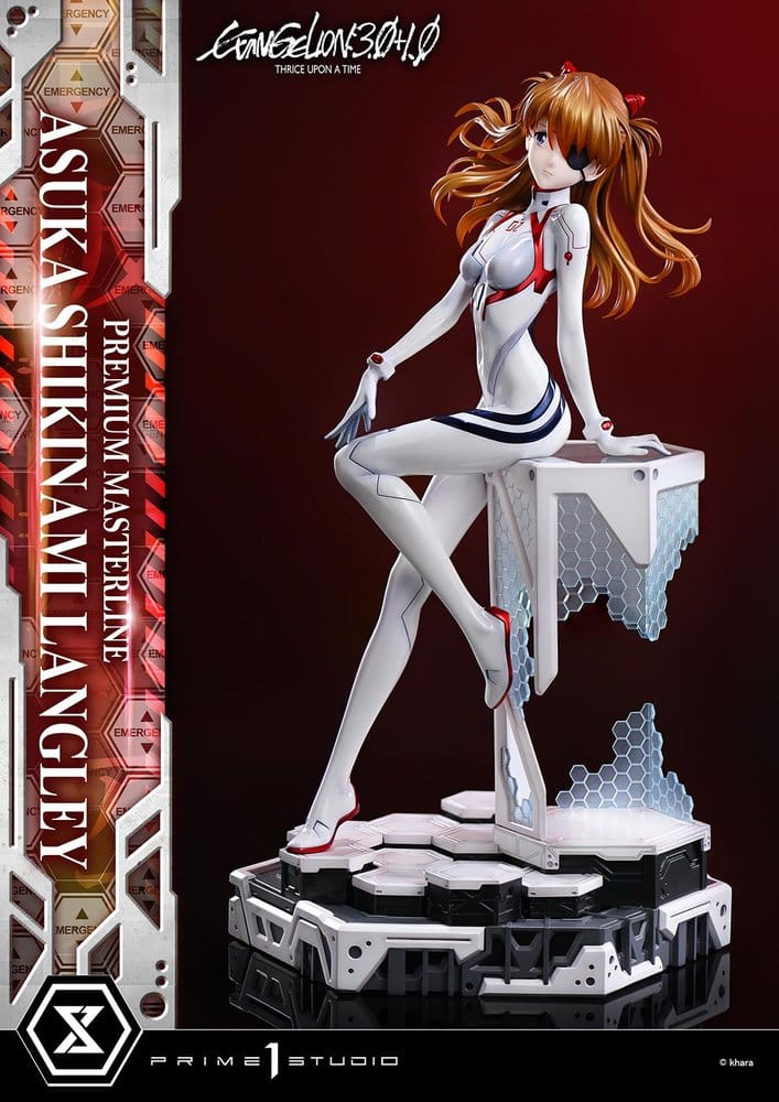 Evangelion: 3.0 + 1.0 Thrice Upon A Time Premium Masterline Series Statue 1/4 Asuka Shikinami Langley 46 cm
