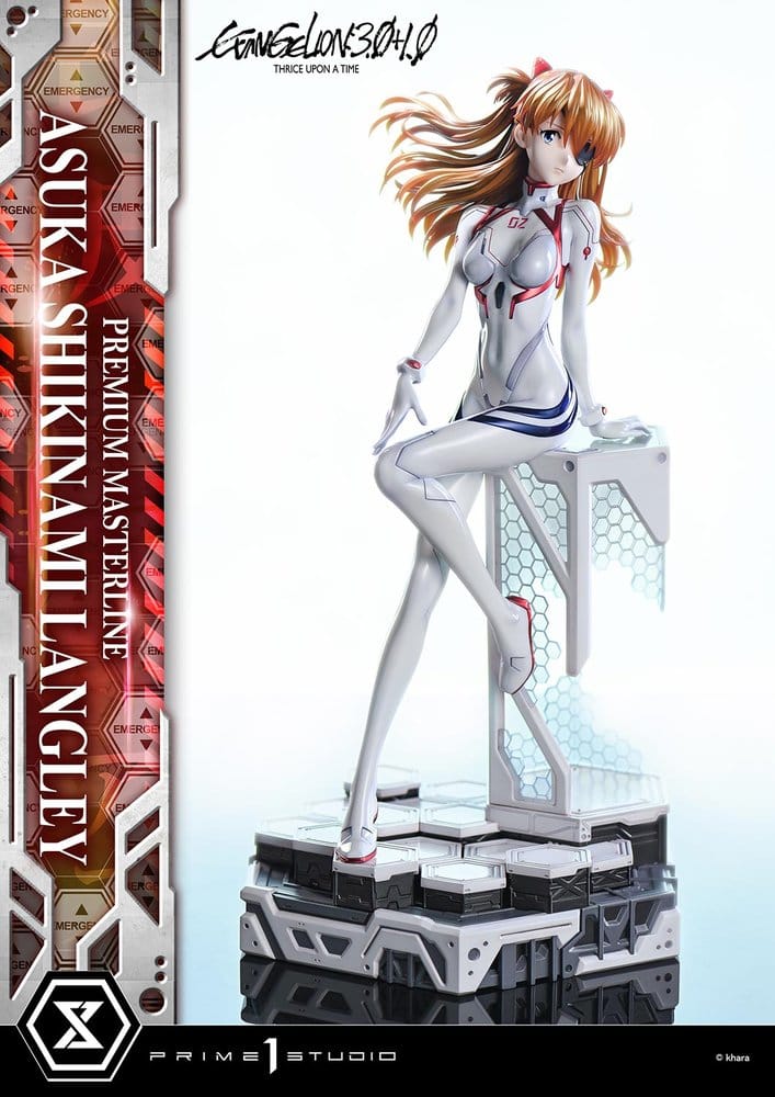 Evangelion: 3.0 + 1.0 Thrice Upon A Time Premium Masterline Series Statue 1/4 Asuka Shikinami Langley 46 cm