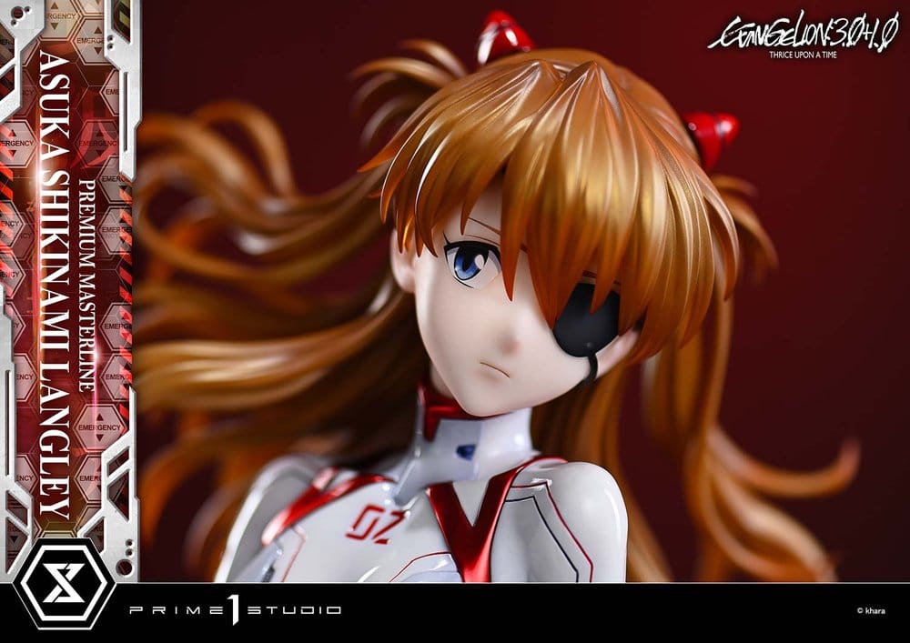 Evangelion: 3.0 + 1.0 Thrice Upon A Time Premium Masterline Series Statue 1/4 Asuka Shikinami Langley 46 cm