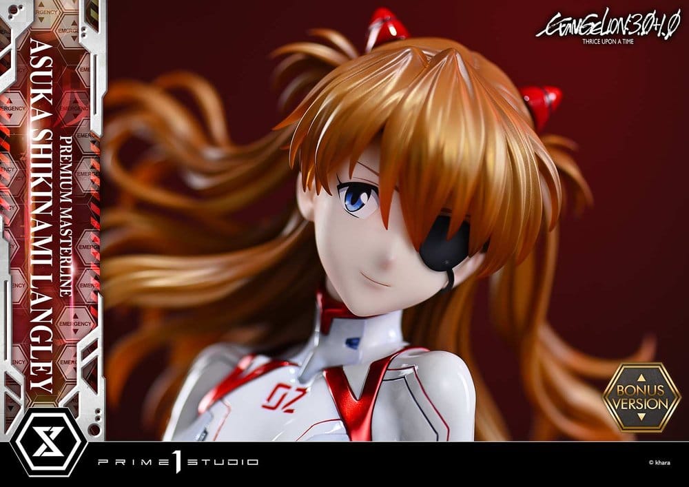 Evangelion: 3.0 + 1.0 Thrice Upon A Time Premium Masterline Series Statue 1/4 Asuka Shikinami Langley Bonus Ver. 46 cm