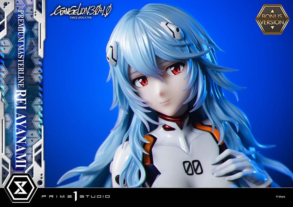 Evangelion: 3.0 + 1.0 Thrice Upon A Time Premium Masterline Series Statue 1/4 Rei Ayanami Bonus Ver. 46 cm
