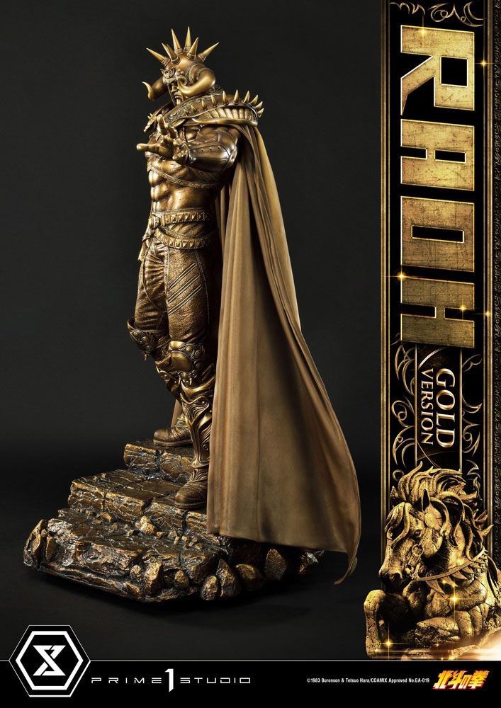 Fist of the North Star Statue 1/4 Raoh Gold Version 78 cm