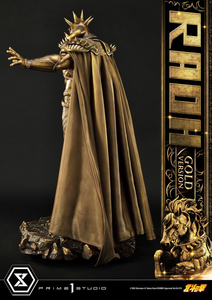 Fist of the North Star Statue 1/4 Raoh Gold Version 78 cm