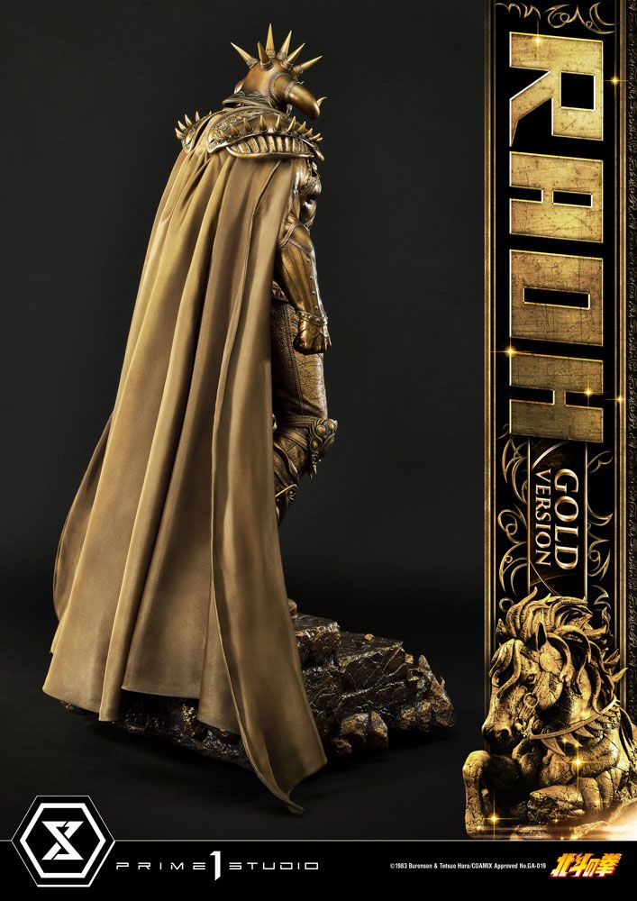 Fist of the North Star Statue 1/4 Raoh Gold Version 78 cm