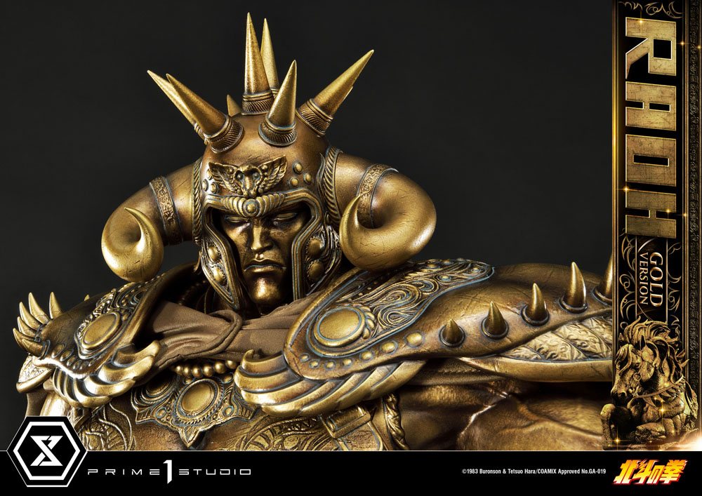 Fist of the North Star Statue 1/4 Raoh Gold Version 78 cm