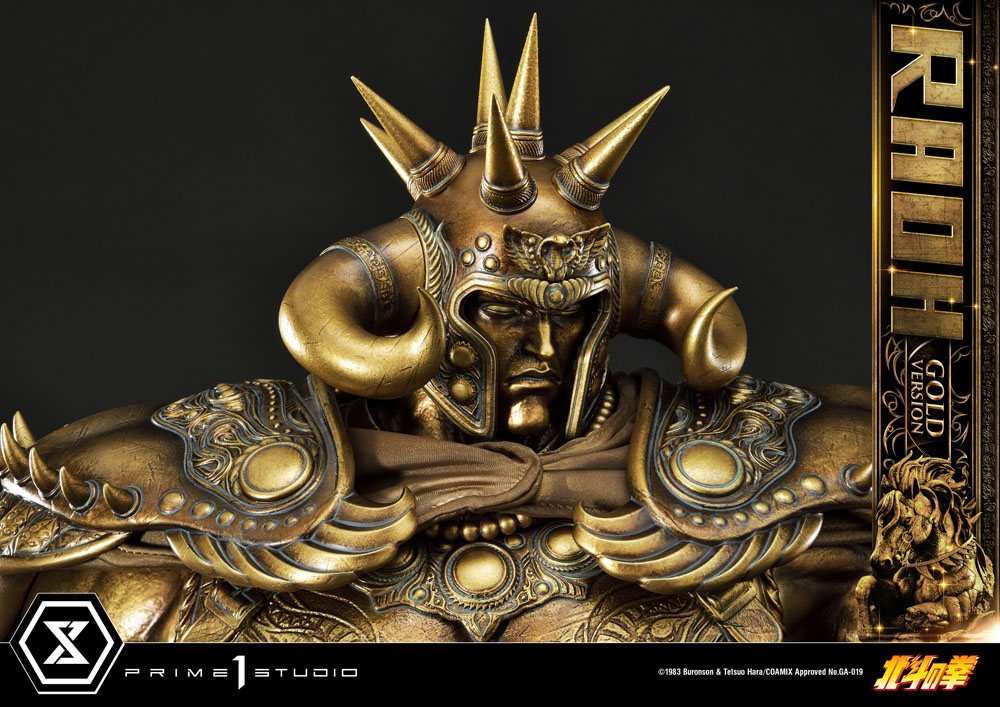 Fist of the North Star Statue 1/4 Raoh Gold Version 78 cm