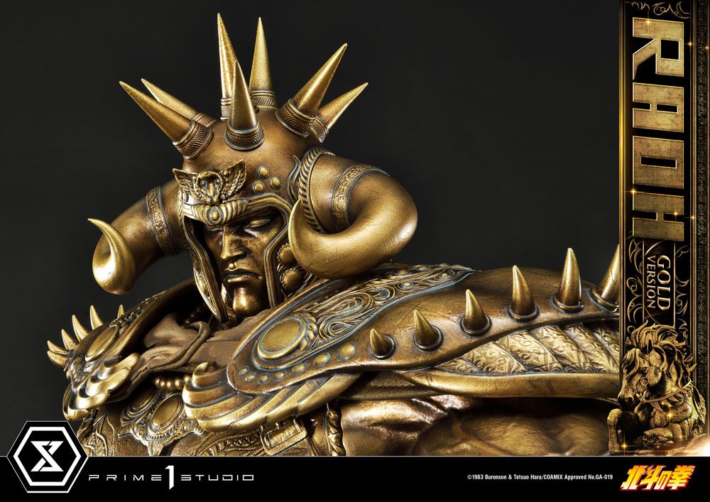 Fist of the North Star Statue 1/4 Raoh Gold Version 78 cm