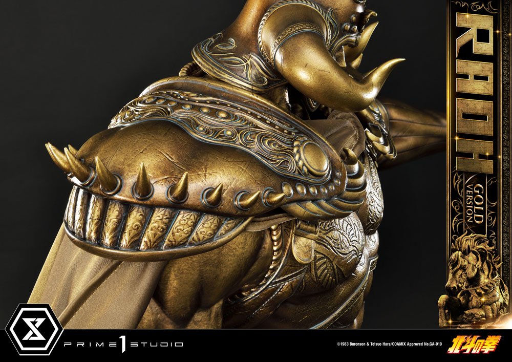 Fist of the North Star Statue 1/4 Raoh Gold Version 78 cm