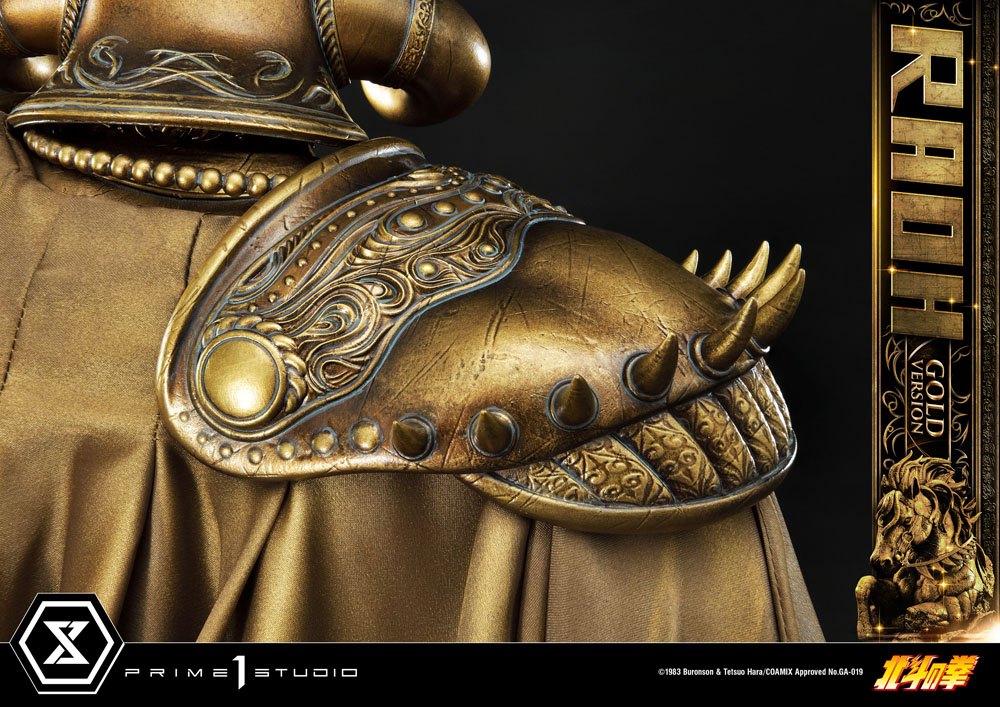 Fist of the North Star Statue 1/4 Raoh Gold Version 78 cm