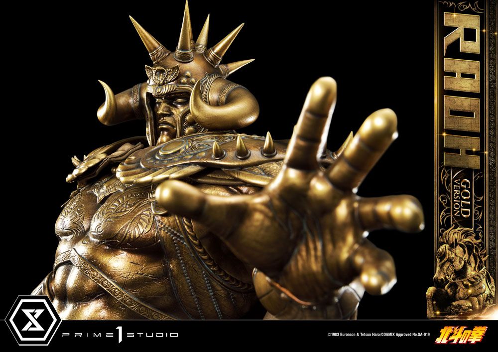 Fist of the North Star Statue 1/4 Raoh Gold Version 78 cm