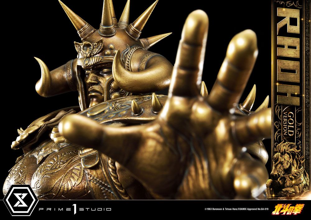 Fist of the North Star Statue 1/4 Raoh Gold Version 78 cm