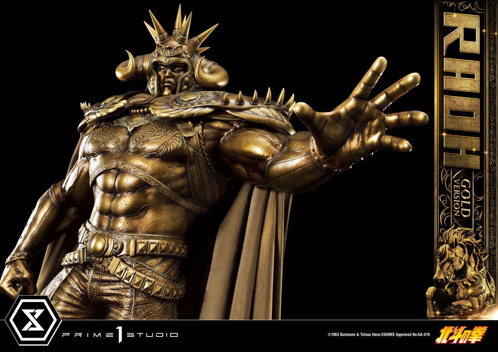 Fist of the North Star Statue 1/4 Raoh Gold Version 78 cm