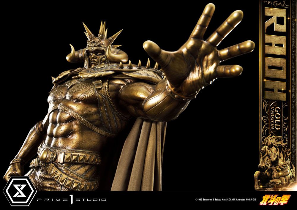 Fist of the North Star Statue 1/4 Raoh Gold Version 78 cm