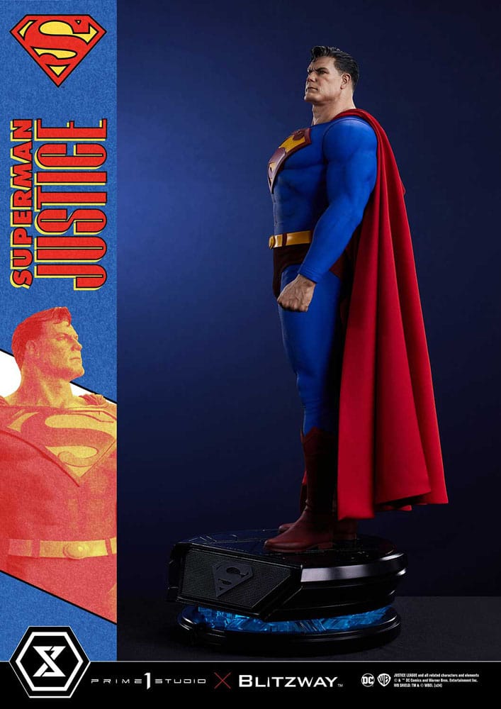 DC Comics Premium Masterline Series Statue 1/4 Superman Justice Comics 57 cm