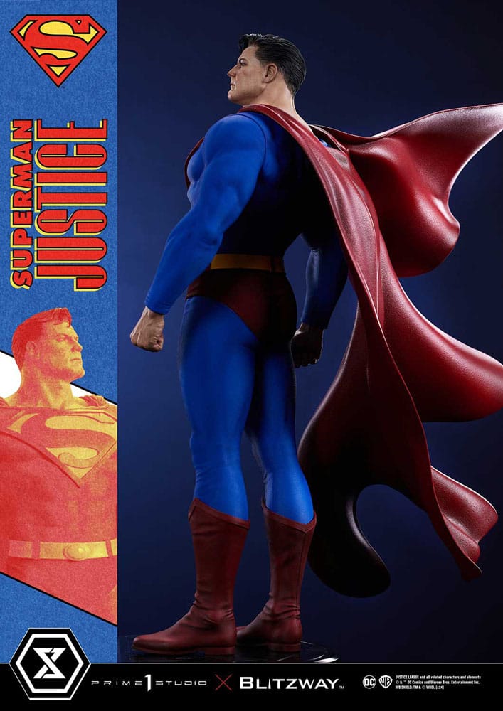 DC Comics Premium Masterline Series Statue 1/4 Superman Justice Comics 57 cm