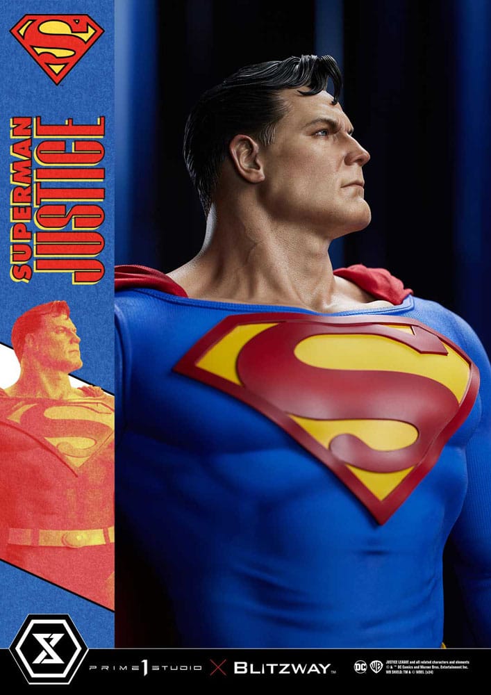 DC Comics Premium Masterline Series Statue 1/4 Superman Justice Comics 57 cm