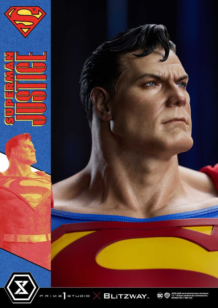 DC Comics Premium Masterline Series Statue 1/4 Superman Justice Comics 57 cm