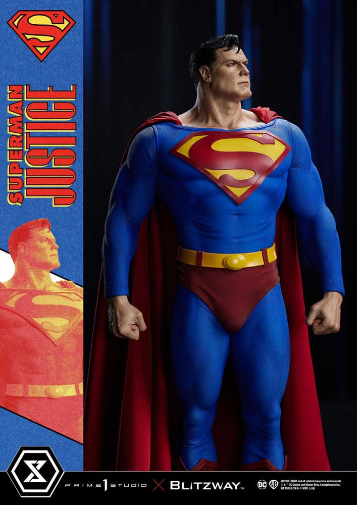 DC Comics Premium Masterline Series Statue 1/4 Superman Justice Comics 57 cm