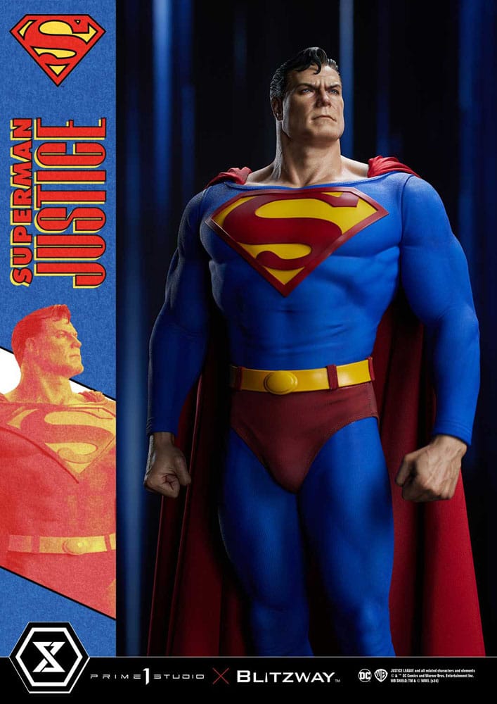 DC Comics Premium Masterline Series Statue 1/4 Superman Justice Comics 57 cm