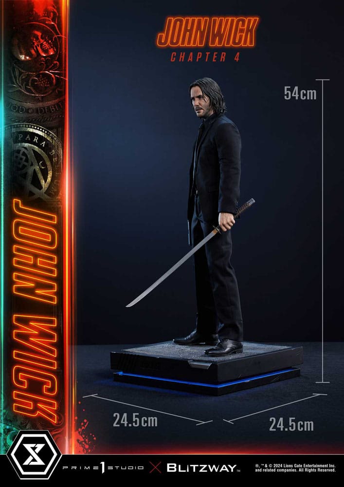 John Wick Chapter 4 Premium Masterline Series Statue 1/4 John Wick 54 cm