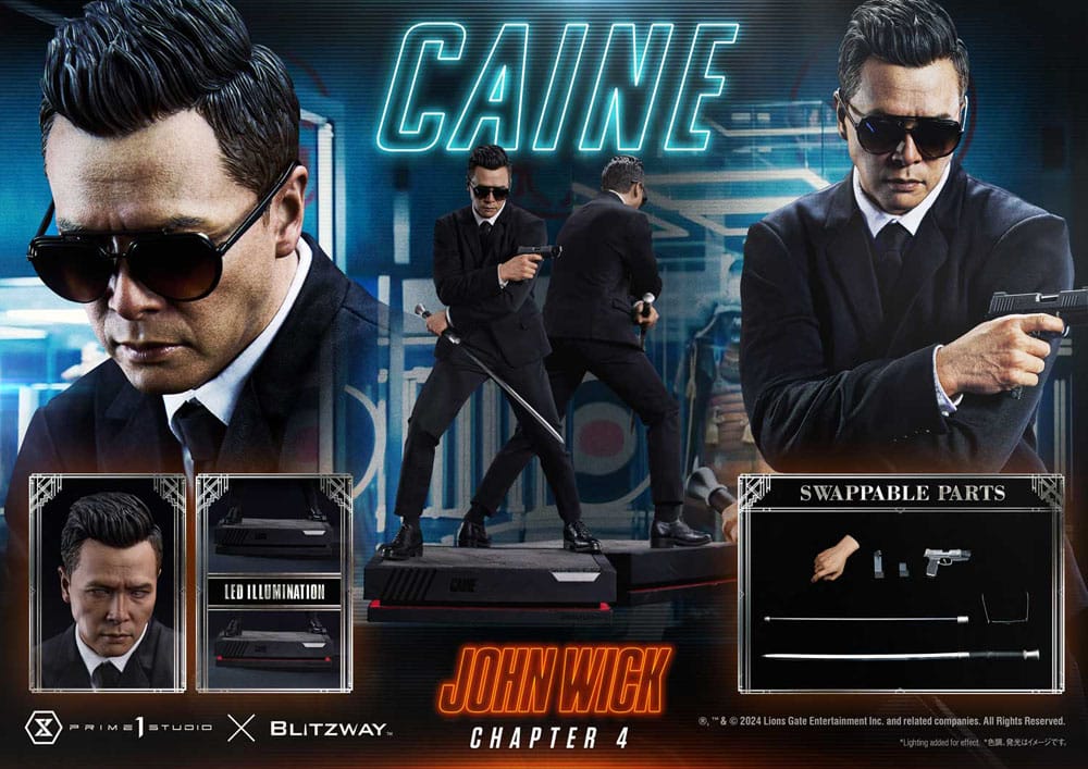 John Wick Chapter 4 Ultimate Premium Masterline Series Statue 1/4 John Wick: Chapter 4 Caine 48 cm