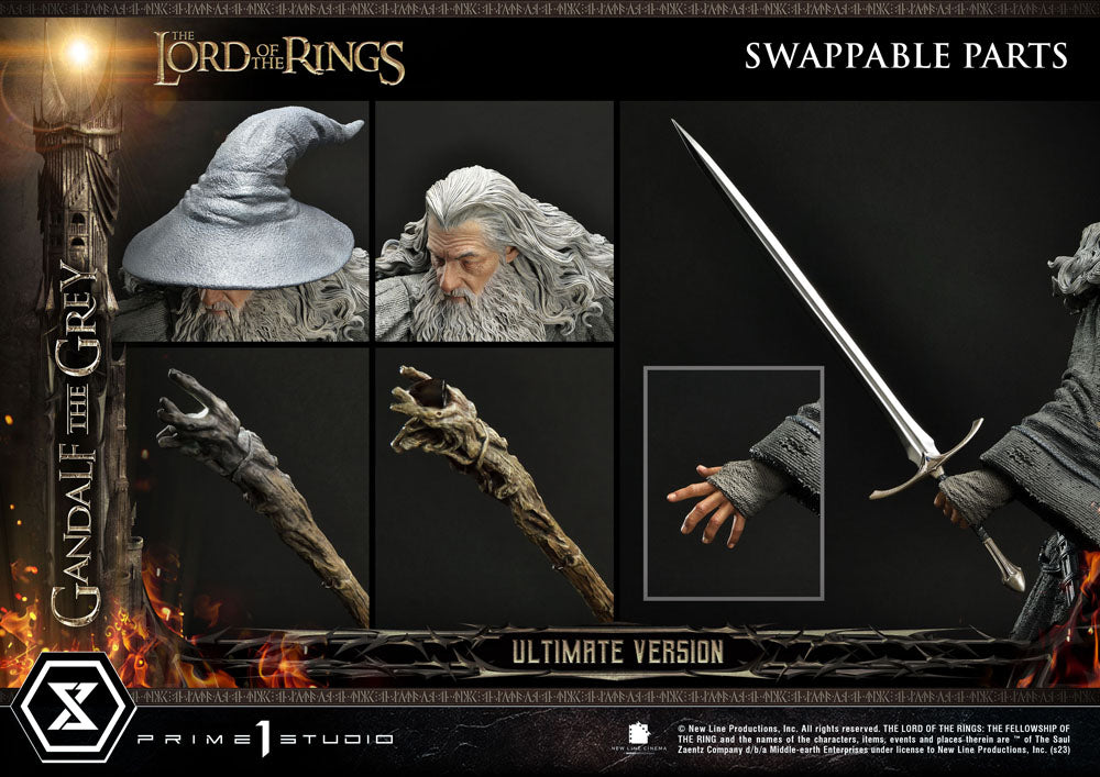 Lord of the Rings Statue 1/4 Gandalf the Grey Ultimate Version 81 cm