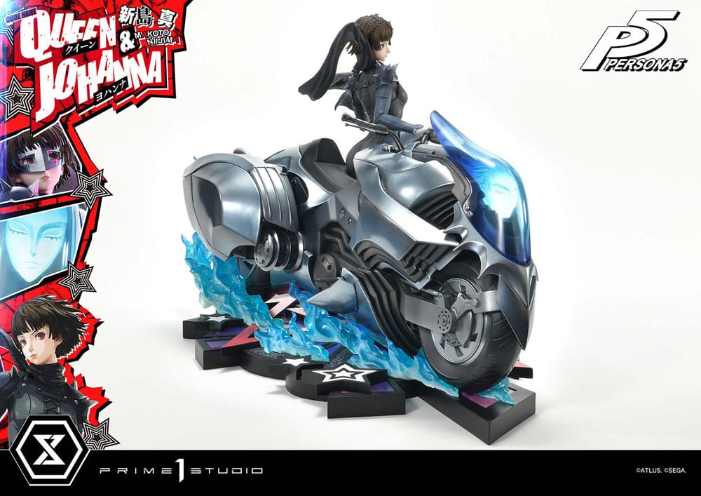 Persona 5 Premium Masterline Series Statue 1/4 Makoto Niijima "Queen" &amp; Johanna 42 cm