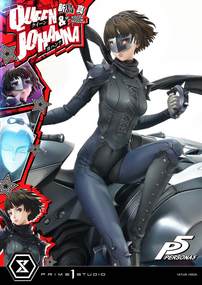 Persona 5 Premium Masterline Series Statue 1/4 Makoto Niijima "Queen" &amp; Johanna 42 cm