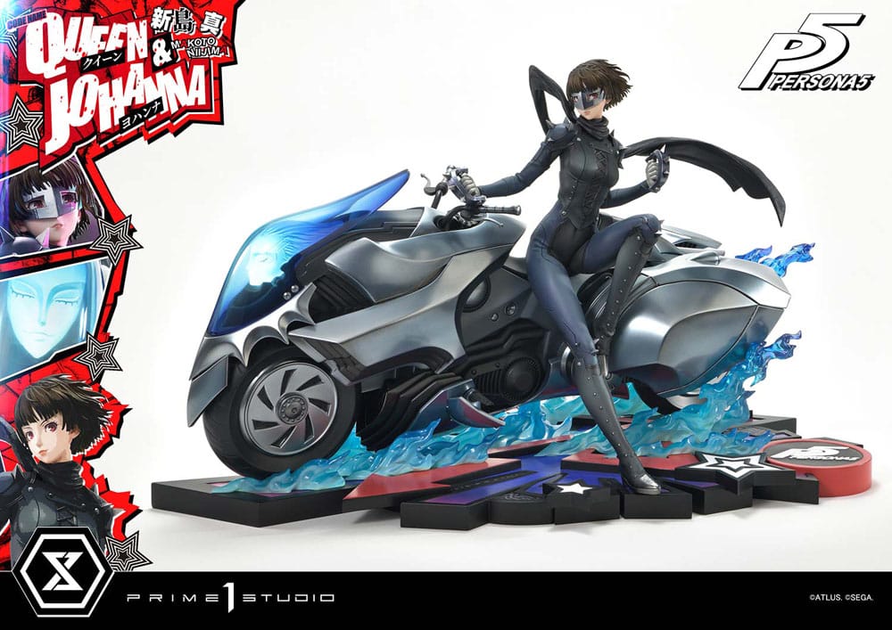 Persona 5 Premium Masterline Series Statue 1/4 Makoto Niijima "Queen" &amp; Johanna 42 cm