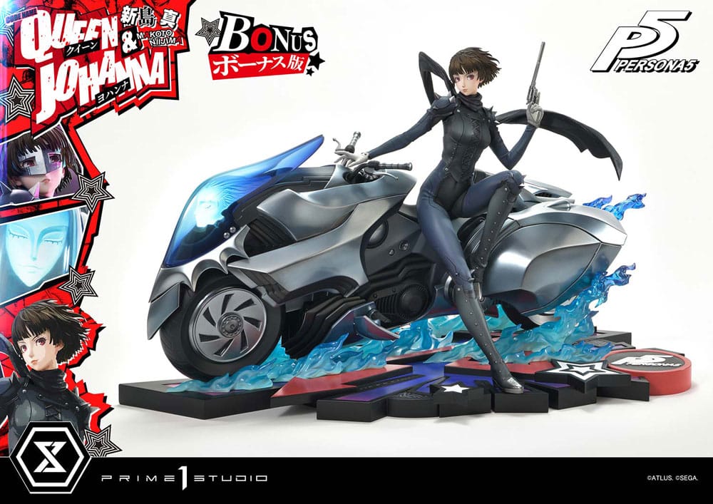 Persona 5 Premium Masterline Series Statue 1/4 Makoto Niijima "Queen" &amp; Johanna Bonus Version 42 cm