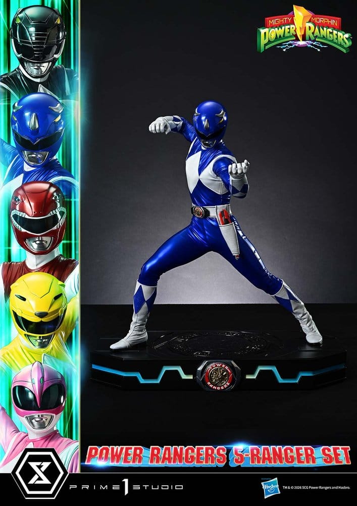 Mighty Morphin Power Rangers Premium Masterline Set of 5 Statues 1/4 57 cm